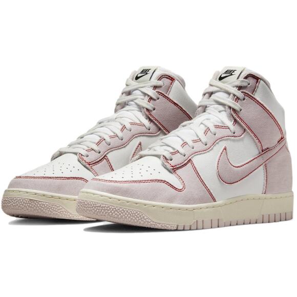 Nike Mens Size 10 Dunk High 1985 Barely Rose White Shoes Sneakers DQ8799 100 NEW main image 6